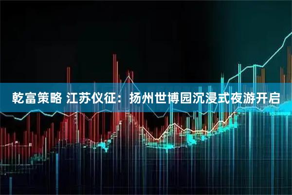 乾富策略 江苏仪征：扬州世博园沉浸式夜游开启